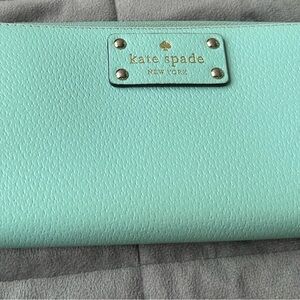 Kate Spade Aqua Clutch
